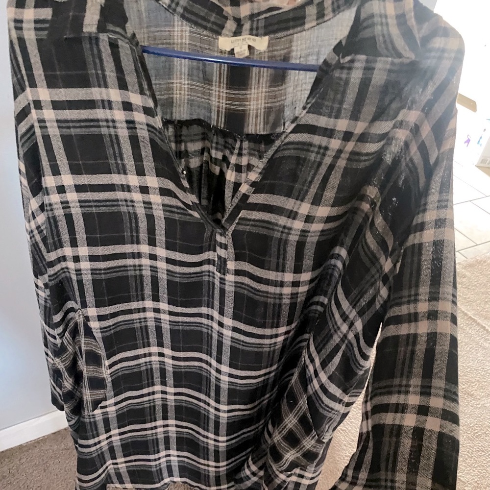 Umgee plaid dress